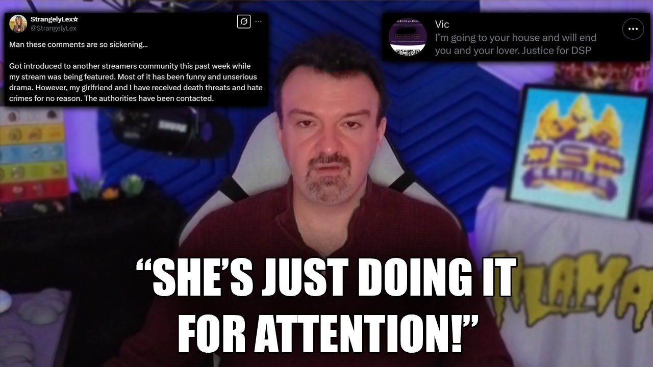 DSP Fans Send Threats to the Girl Streamer Who Grilled Him, DSP Claims She's Farming Attention