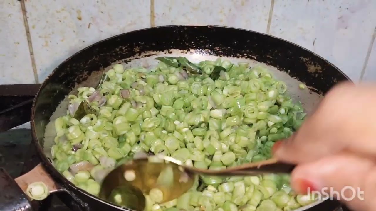 Beans 🫛 பொரியல் #cooking#vegetables#stayhealtyy