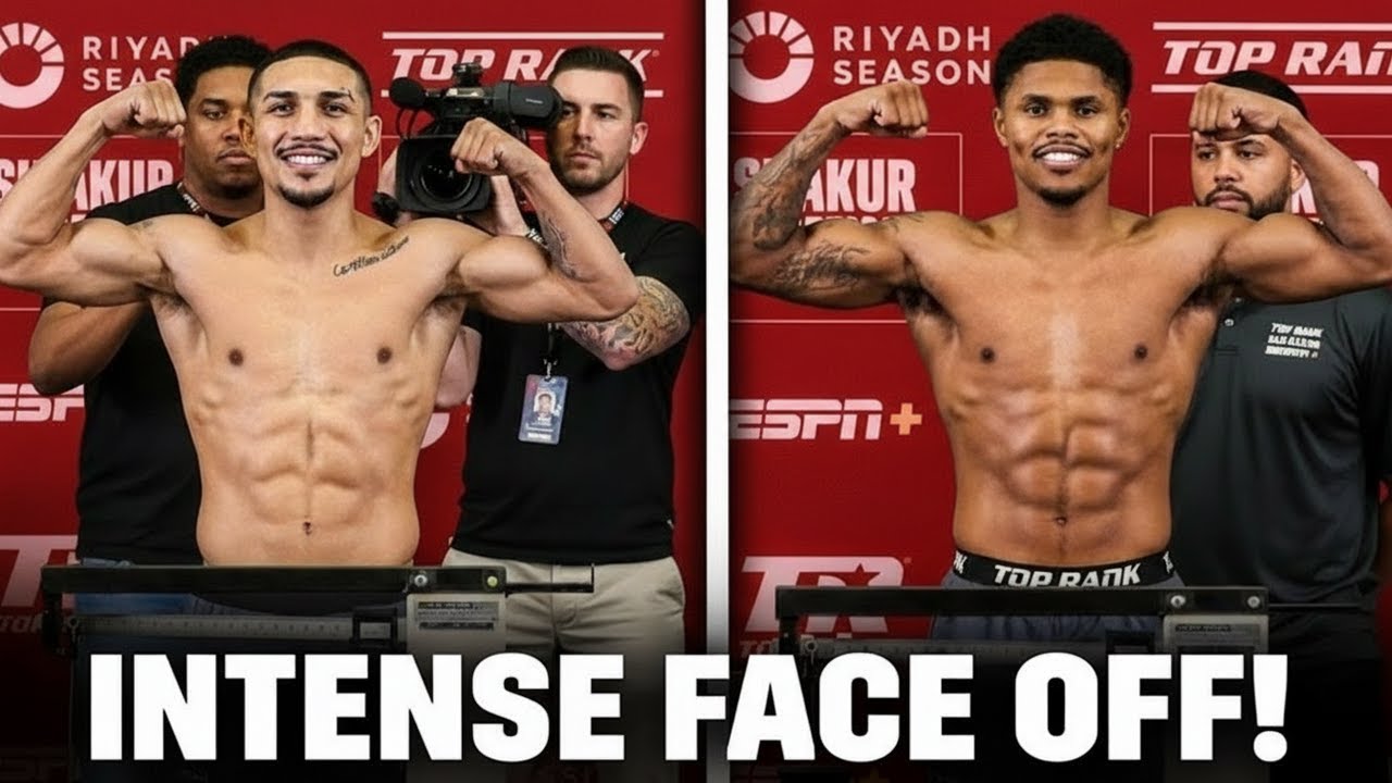 Tension at the Scales: Teofimo Lopez vs Shakur Stevenson Official Weigh-In Breakdown