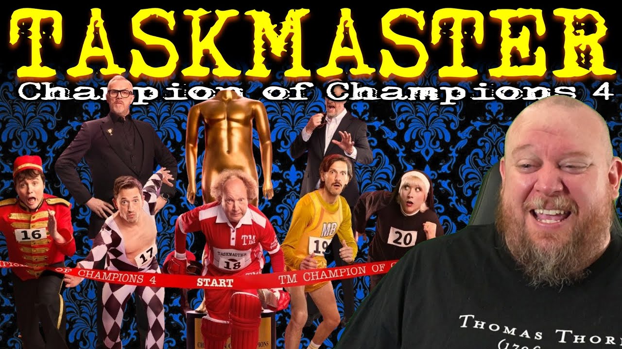 Champion of Champions 4 TASKMASTER REACTION - Best line up of all time?
