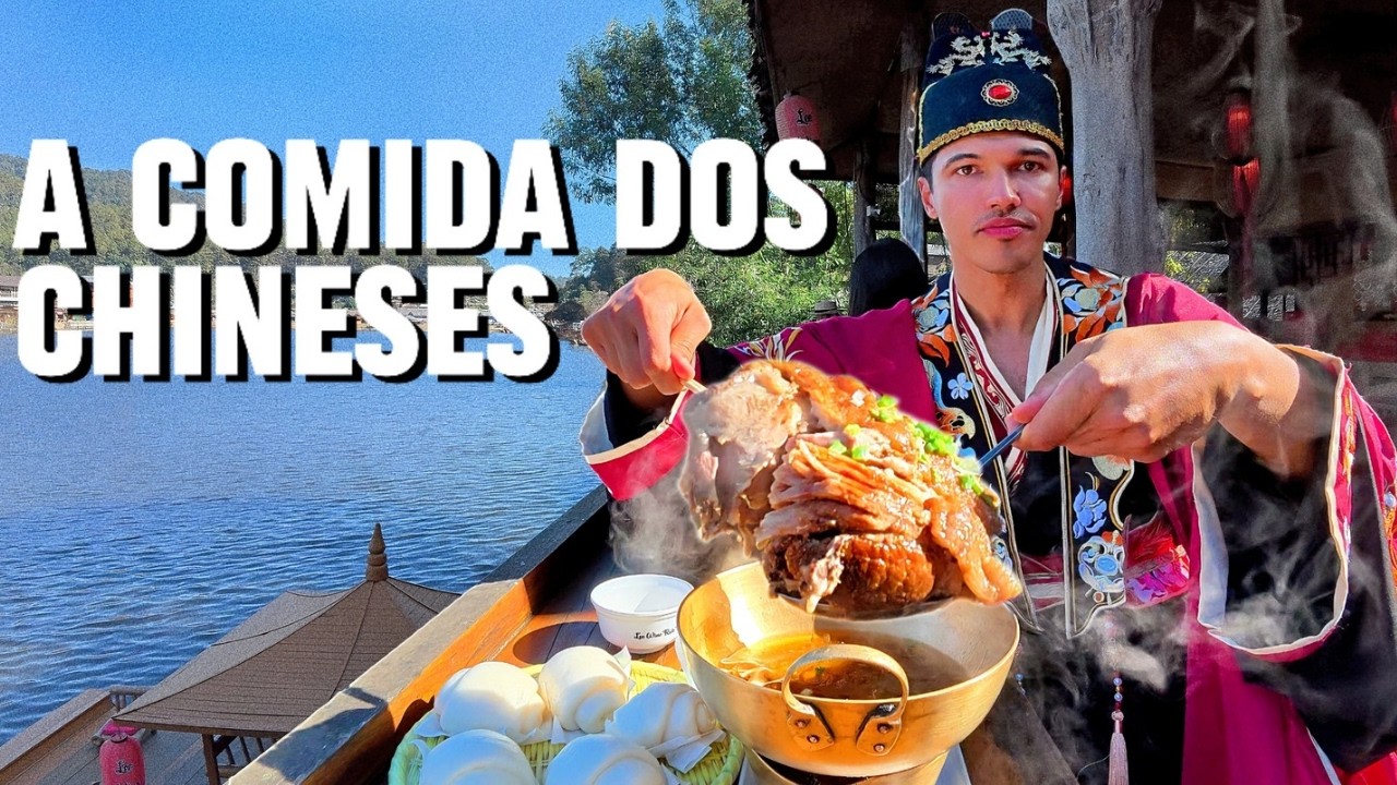 Provando a CULINÁRIA EXÓTICA em Ban Rak Thai - Tailândia de moto EP7 🇹🇭