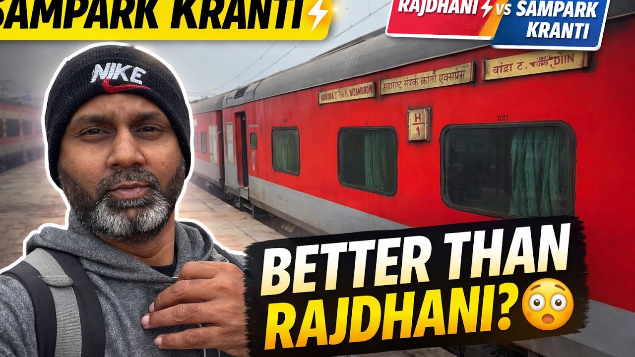 12907 Maharashtra Sampark Kranti | Better Than Rajdhani #samparkkranti #indianrailway 