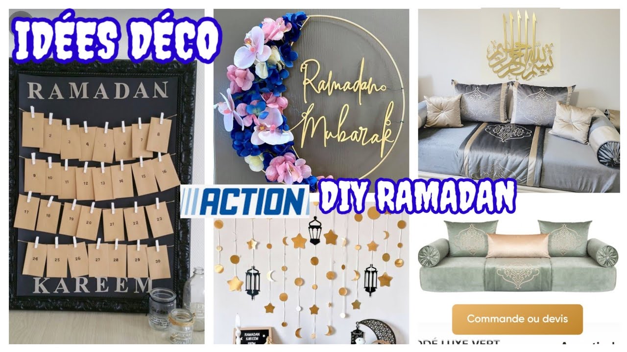 ACTION🌟IDÉES DÉCO RAMADAN 23 DIY & HOUSSE SALON MARORIENT 