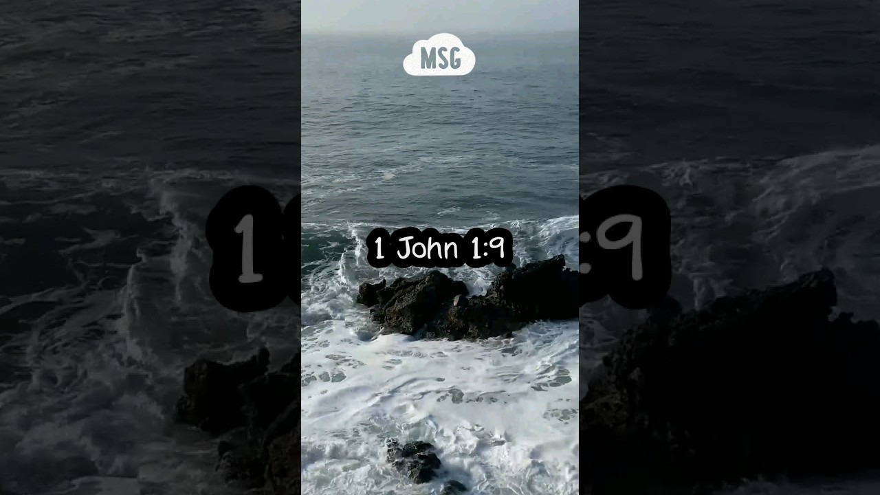 A Bible verse to inspire you 😇 1 John 1:9