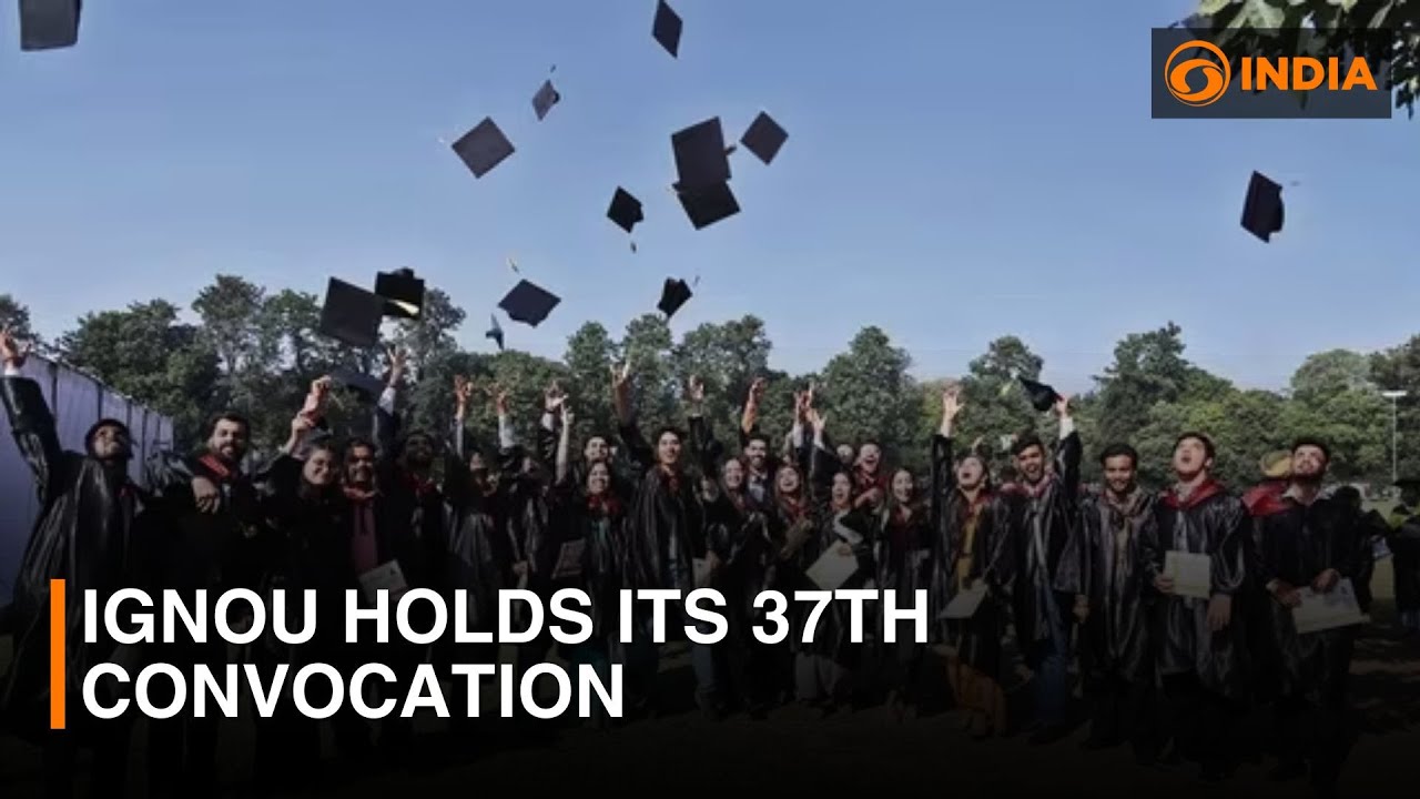 IGNOU holds its 37th convocation | DD India News Hour
