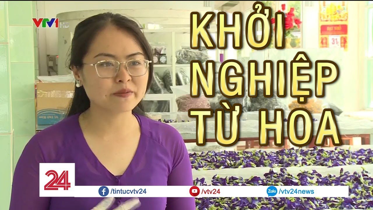 Cô gái khởi nghiệp thành công từ 3 triệu đồng tiền vốn với hoa Sa Đéc | VTV24