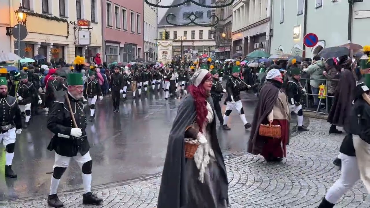 Große Abschlussbergparade in Annaberg- Buchholz am 22.12.2024