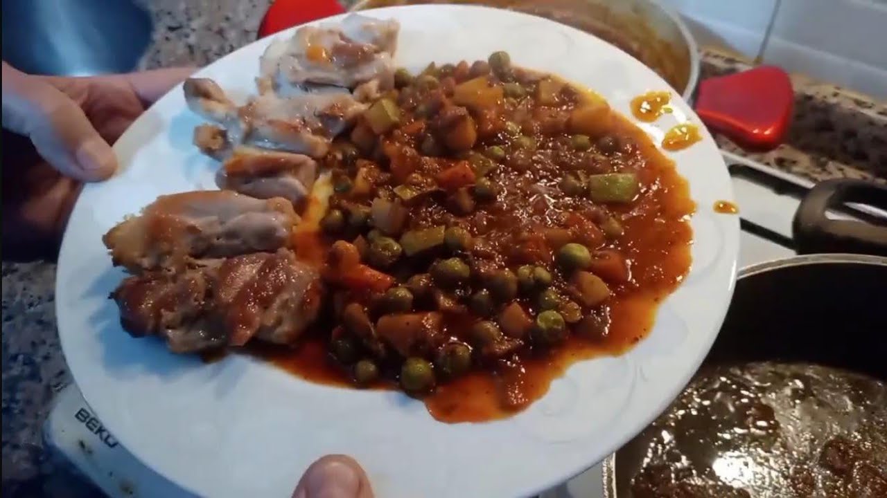 Sebzeli tavuk yemeği tarifi