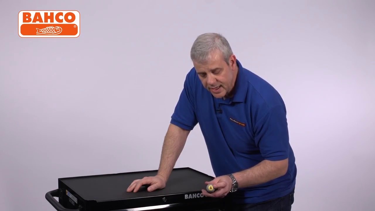 Bahco Rolling Tool Cabinet with Tools - Sealants and Tools Direct