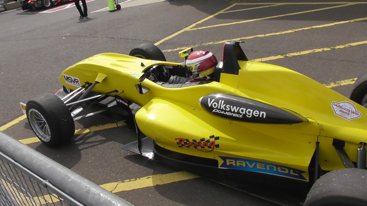 cars Motorsport Crash damaged Clio & F3 car etc Snetterton MSVR Club Car Championships testing 11aug
