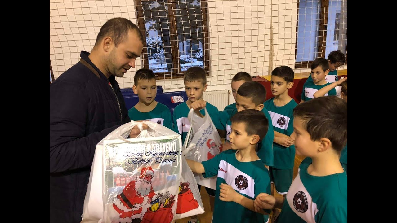 30.12.2019. OFK  RUDAR Radljevo  Trening i podela paketića