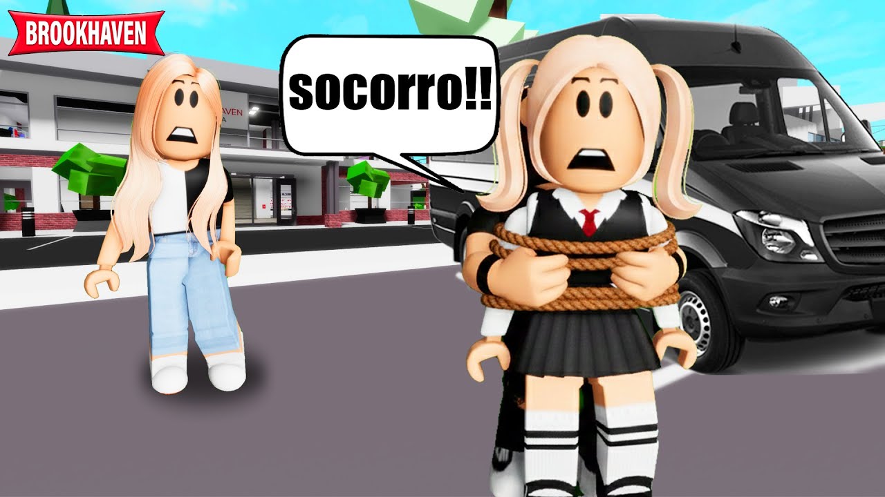 A MENINA QUE DESAPARECEU NO SEU PRIMEIRO DIA DE AULA!!😨- Roblox - Historinhas - Brookhaven RP🏡