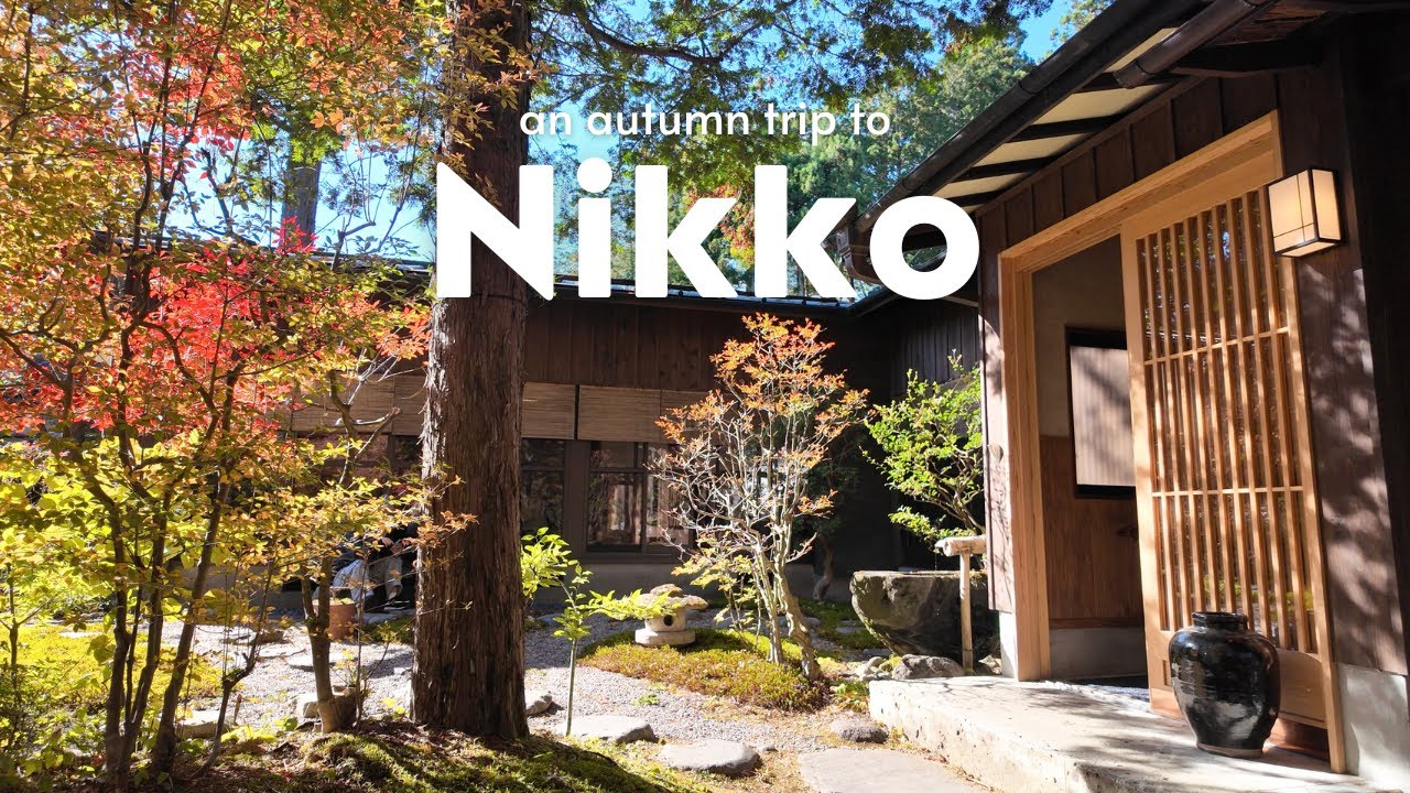 Autumn in Nikko 🍁⛩️ SPACIA X Train, Toshogu Shrine & Kegon Falls 🇯🇵 Japan Travel VLOG 📸