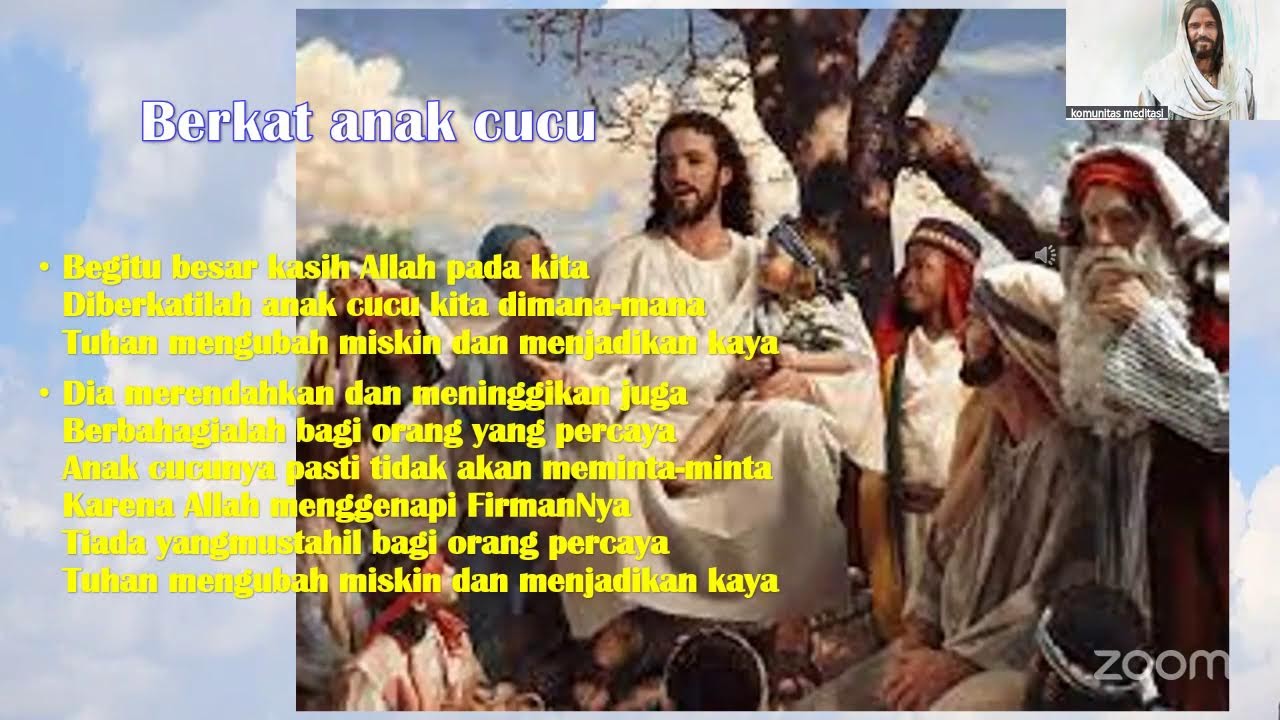 Meditasi Kontemplasi KMKS-KAJ, bersama Rm. Frans Doy, 09022026, Mark 6: 53-56