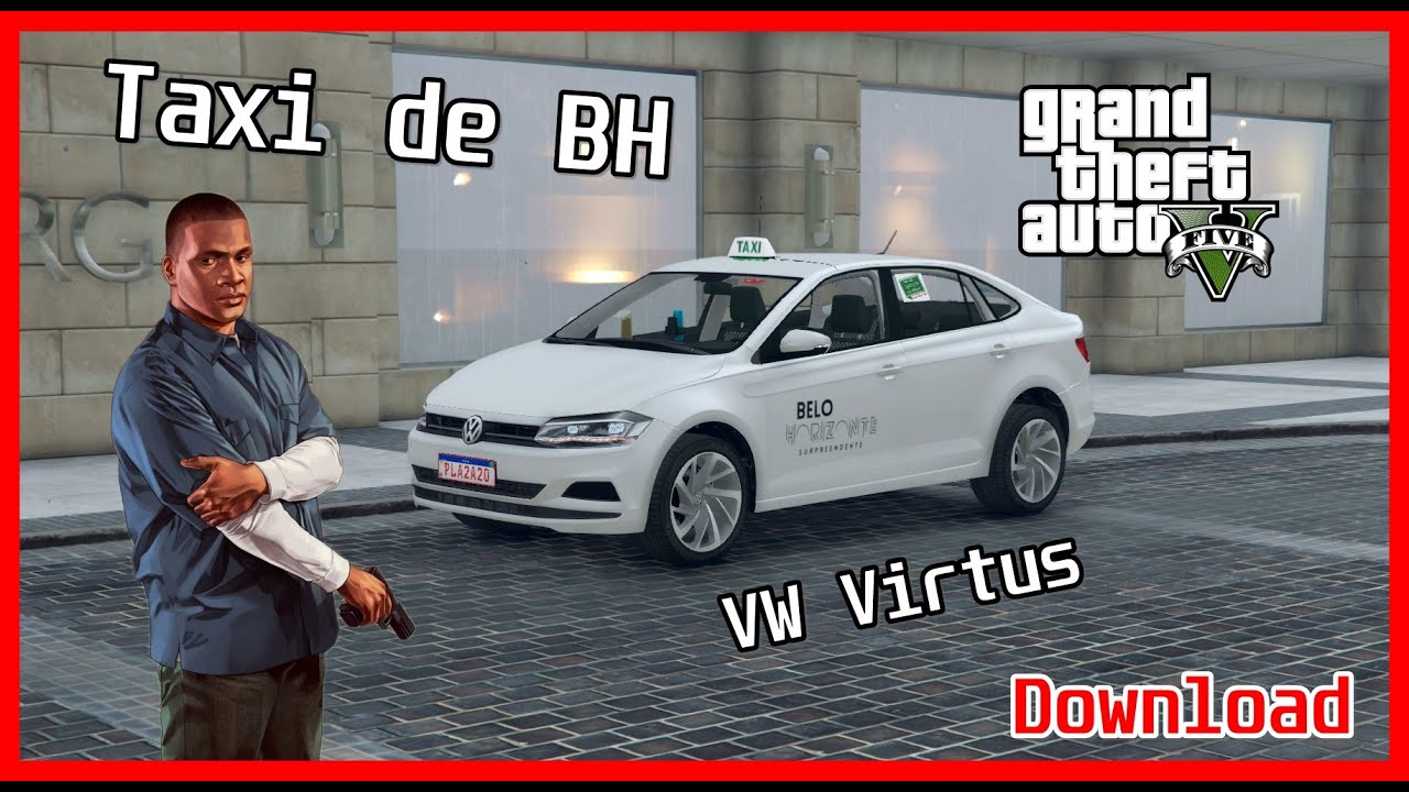 Download volkswagen virtus Taxi de BH para GTA V