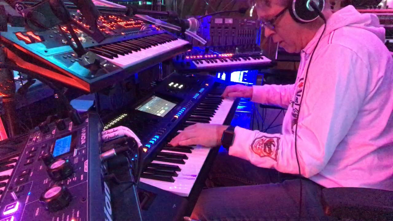 Michael XX - YAMAHA GENOS- ROCK IMPROVISATION