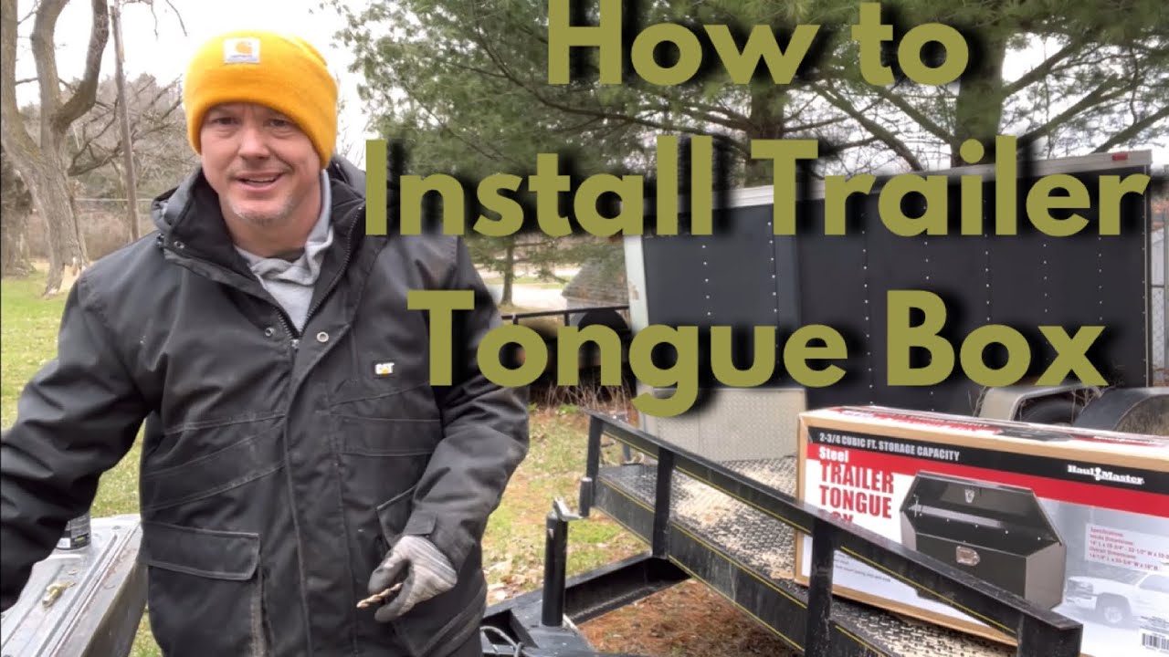 Как установить дышло для прицепа Storage Harbor Freight &mdash; лучшие дышло для прицепа