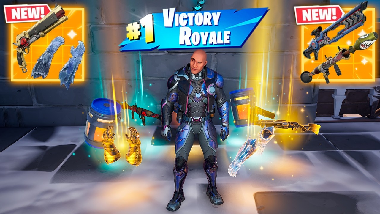 THE FOUNDATION vs NEW MYTHIC'S CHALLENGE (NEW!! Fortnite Chapter 7 Season 2)