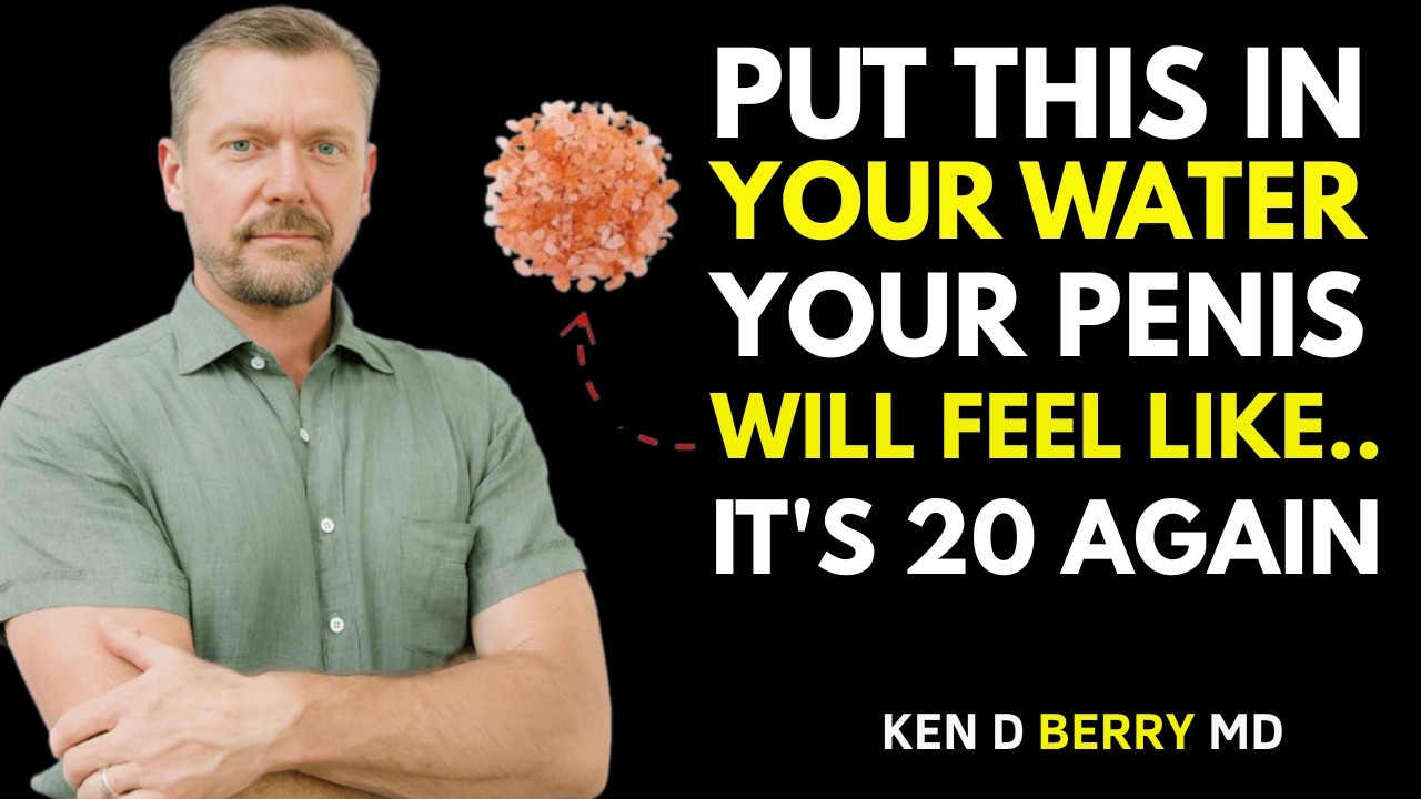 Don’t Drink Plain Water Again — This Trick Boosts Blood Flow Instantly: Motivational By kenD berry