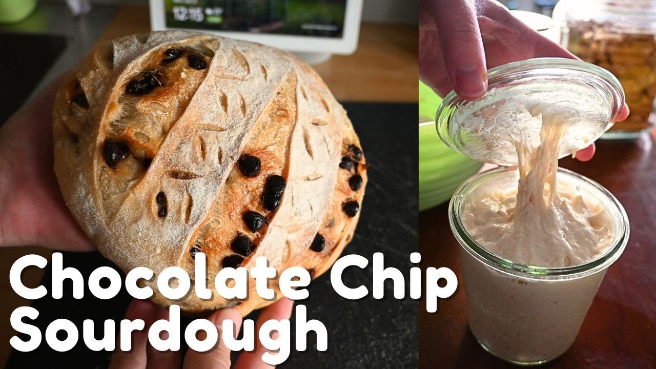 How to Make Delicious Chocolate Chip Sourdough Bread | Sourdough Bread Recipe