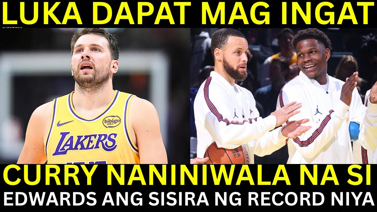 Luka ISA nalang SUSPENDED na! | Curry TANGGAP na MABABASAG ang 3PT RECORD niya