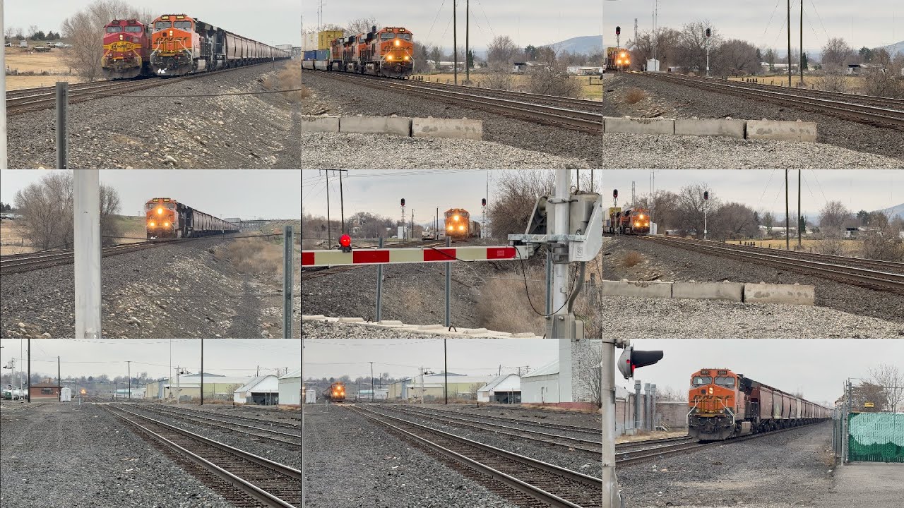 BNSF TRAFFIC, AND ACTIVE SIGNALS 
