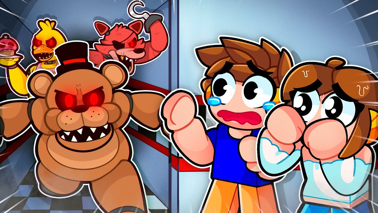 JOGANDO FIVE NIGHTS AT FREDDYS 2 no Roblox!