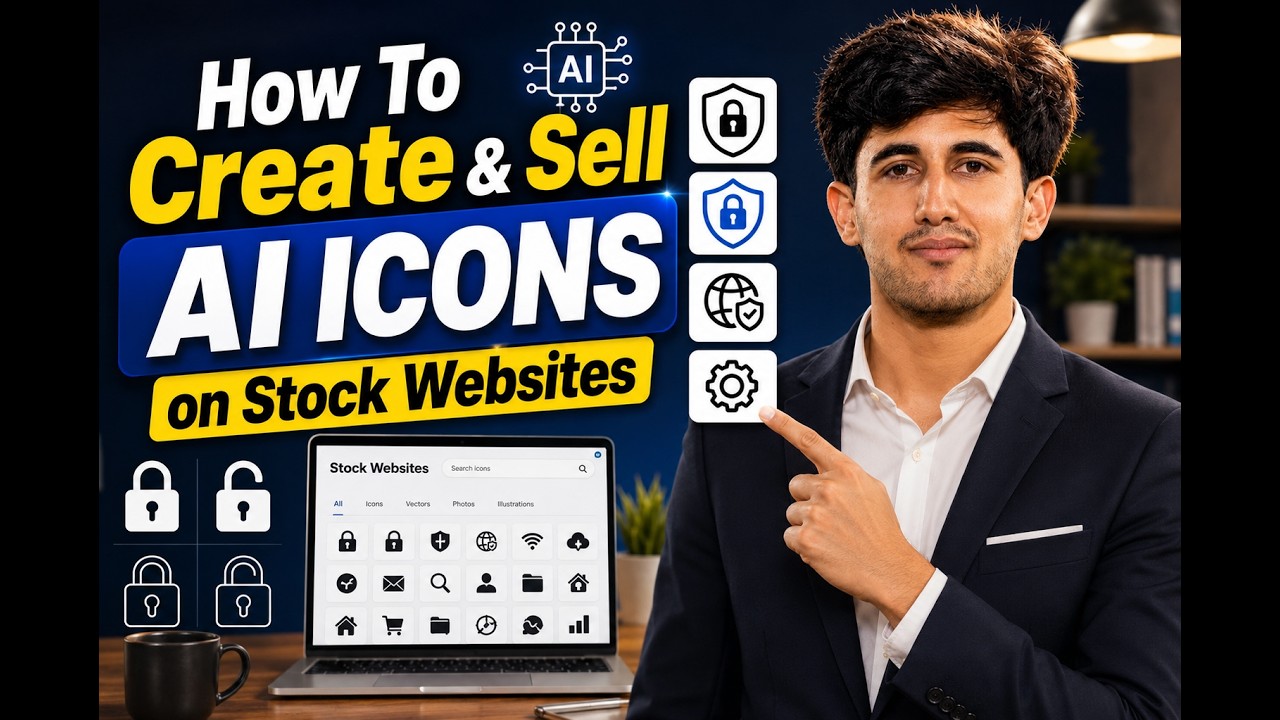 Make Money Selling AI Icons on Adobe Stock
