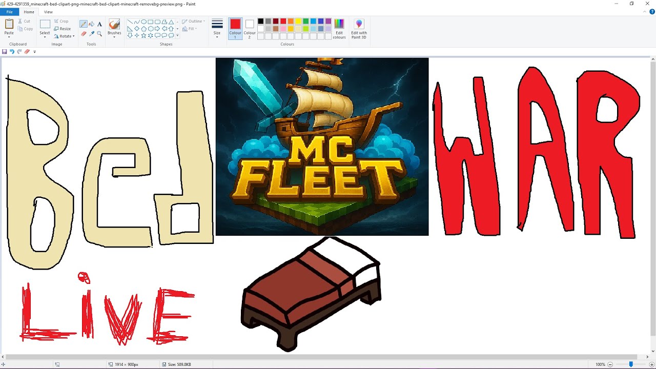 TEST BEDWARS STREAM. MCFLEET