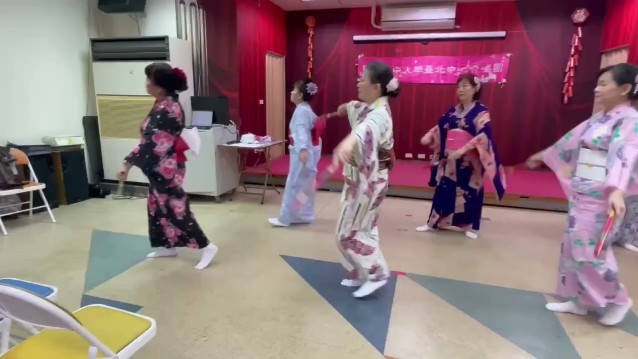 日本舞踊-河內男節～國立空中大學臺北中心合唱團