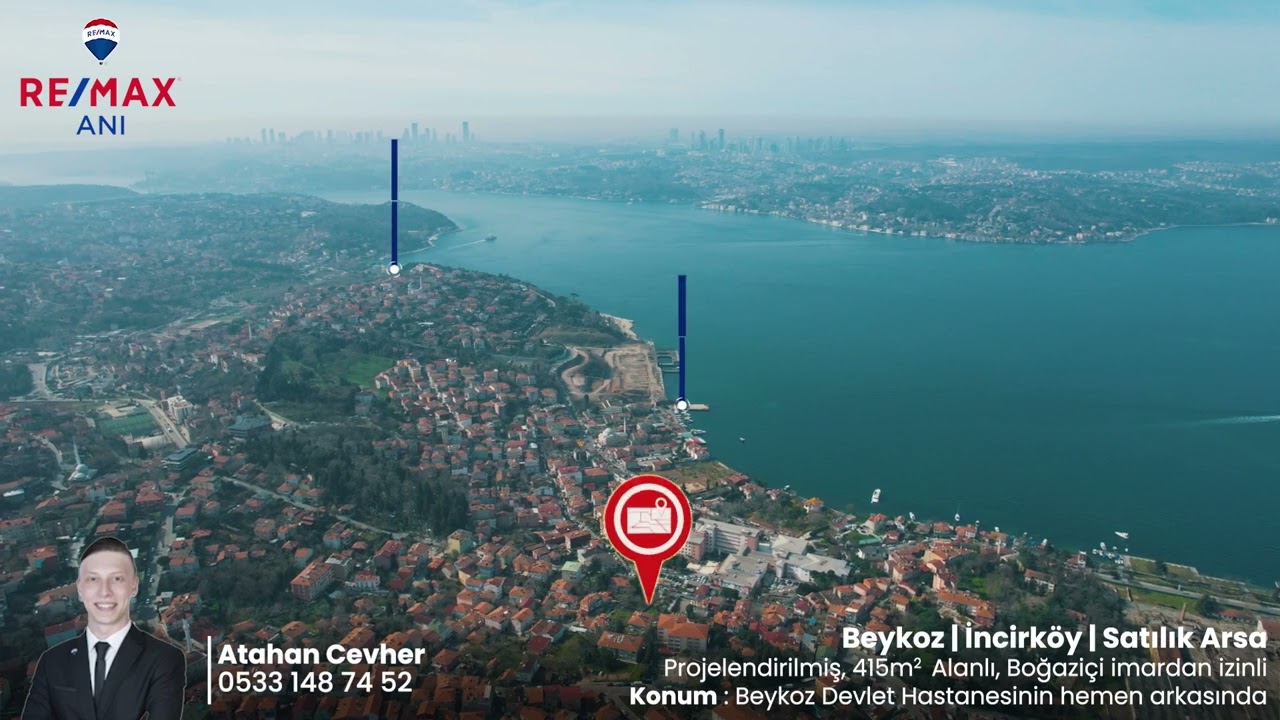 Beykoz Paşabahçe Full Boğaz Manzaralı 2.Derece Tarihi Eser