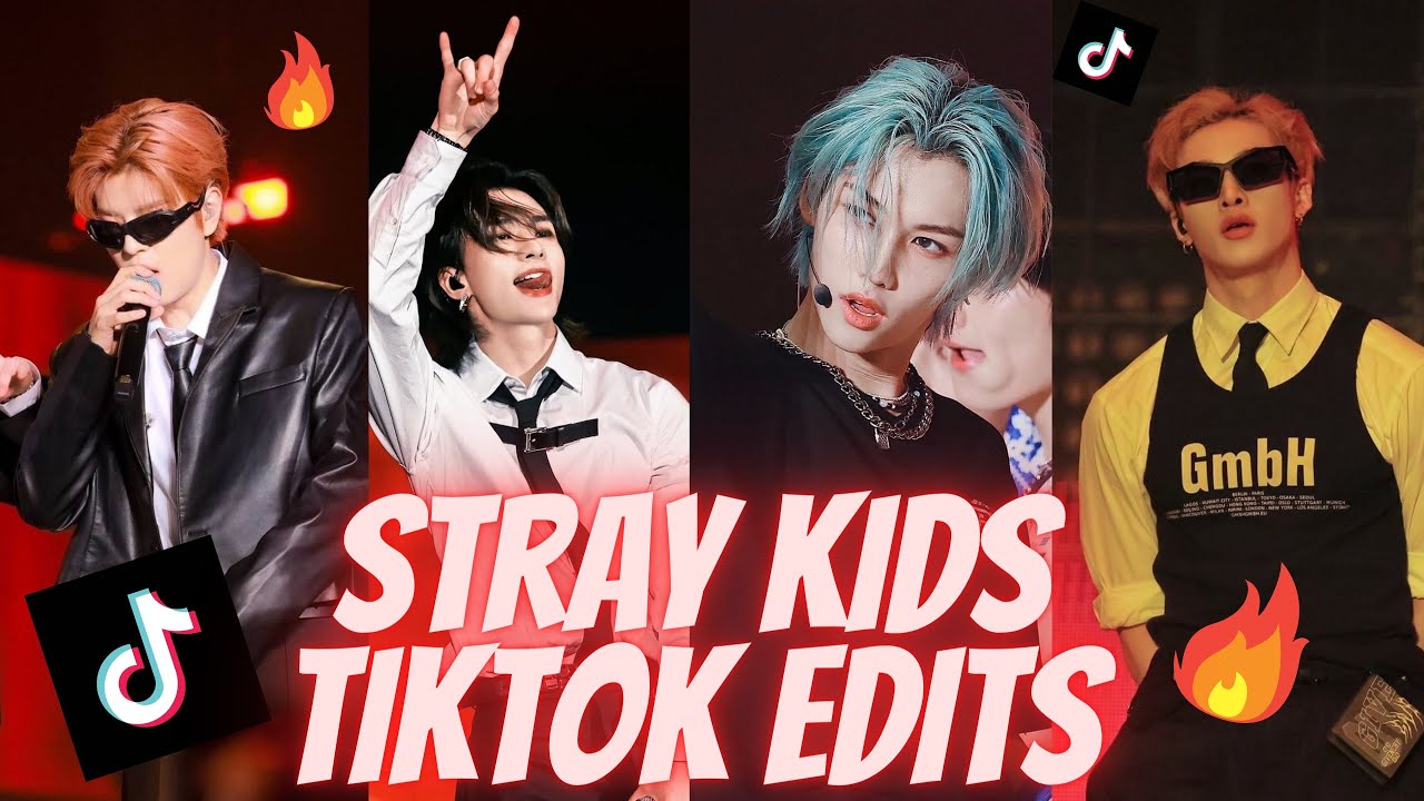 SKZ TIKTOK EDITS BECAUSE THEY HAVE A COMEBACK NEXT WEEK