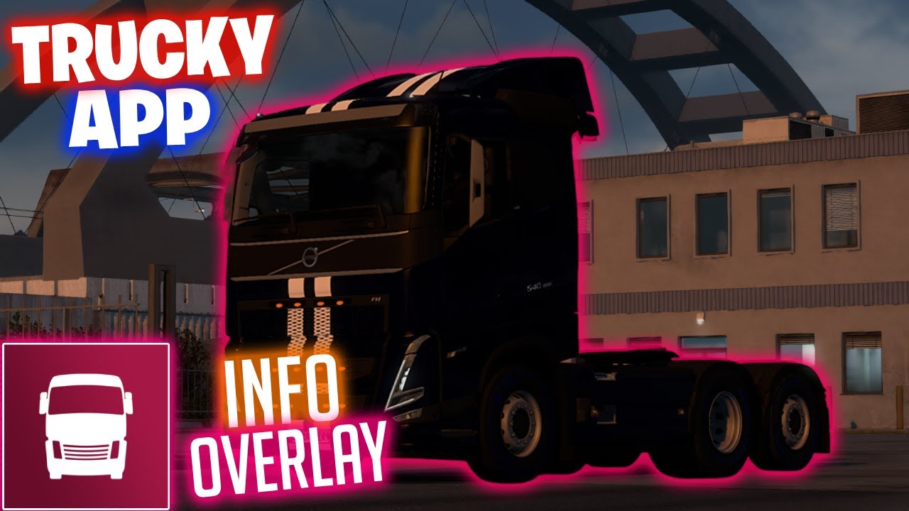 🚛Trucky App – Info Overlay, Live-Daten & mehr für deine perfekte Truck-Simulation! 🛣️