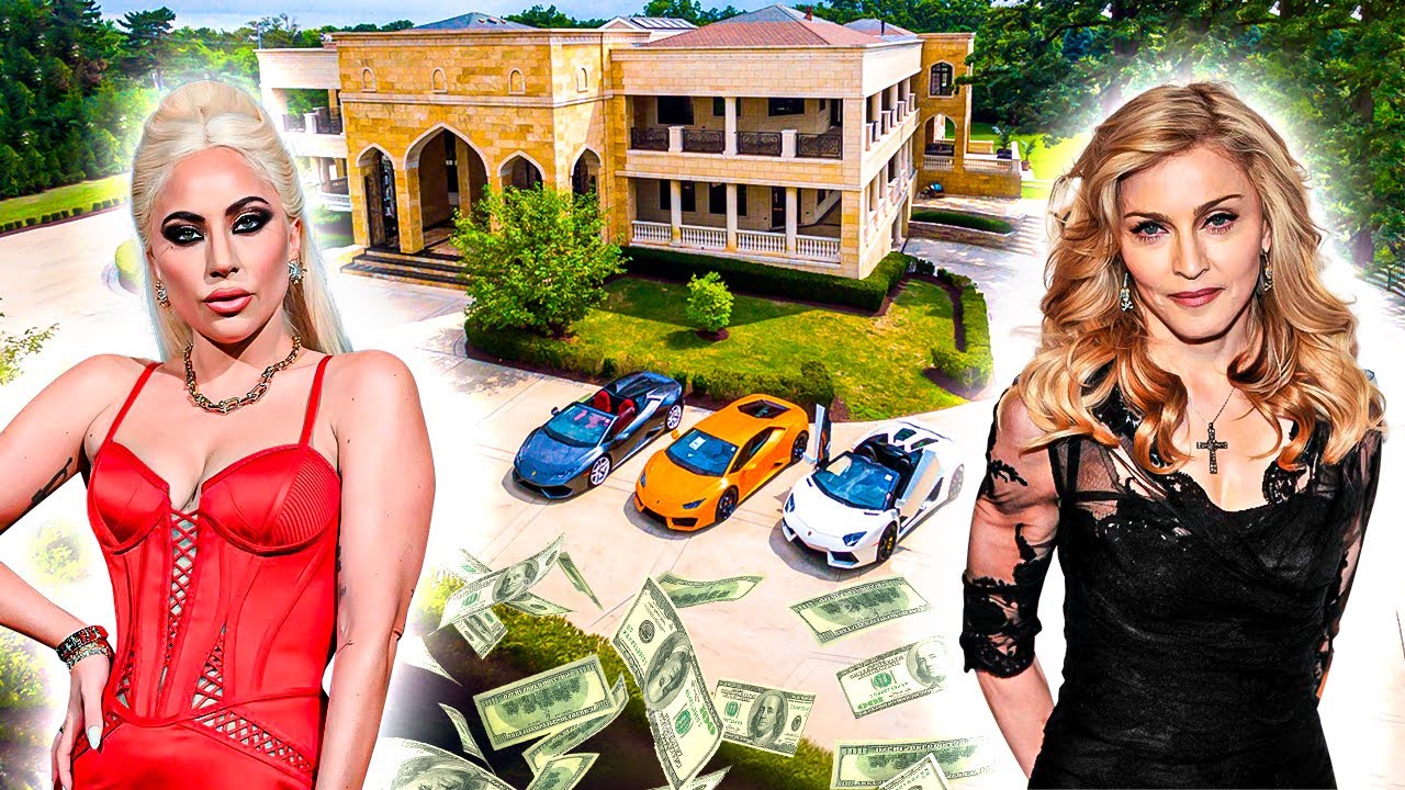 Who is Richer: Lady Gaga or Madonna? | Net Worth, Fortune, Car Collection, Mansion...