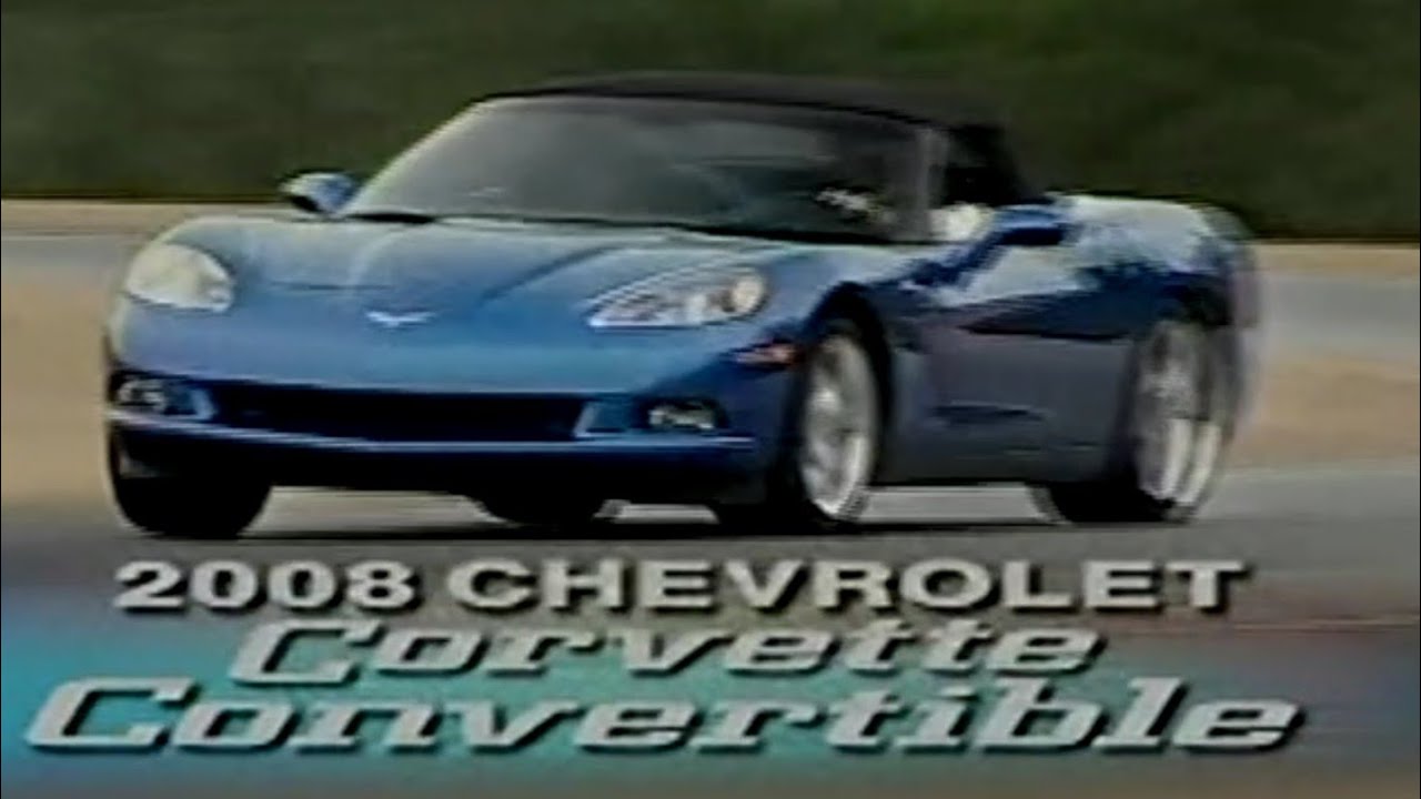 2008 Chevrolet Corvette Convertible (C6) - MotorWeek Retro