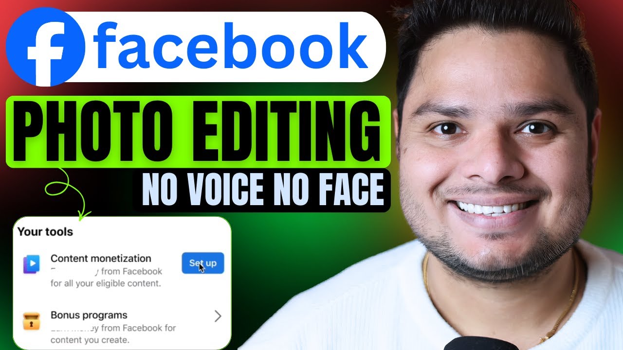 Facebook Page के लिए Photo Edit कैसे करें | Facebook Page Monetize Using Photos