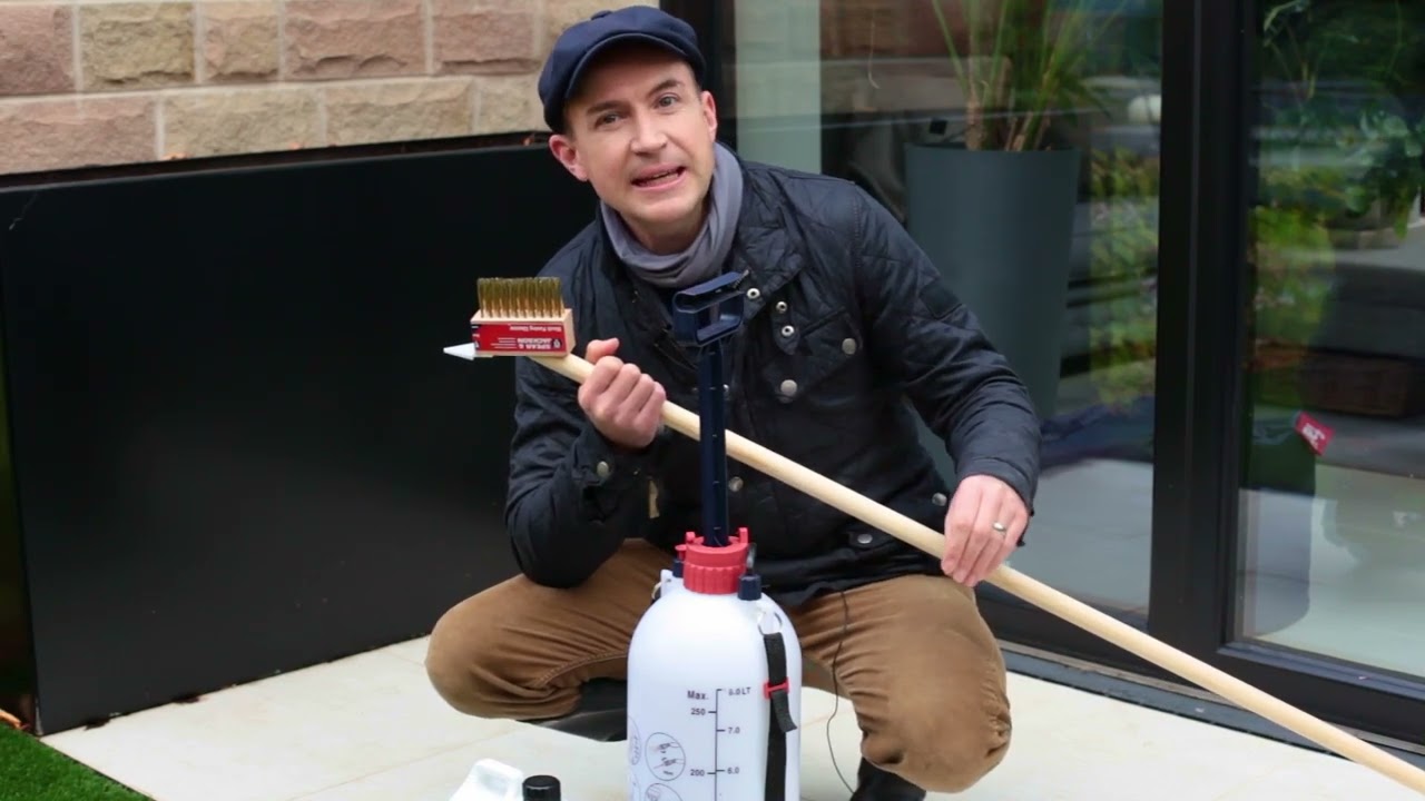 How to clean porcelain patio tiles