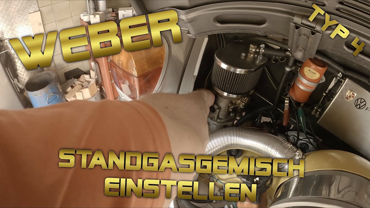 Weber Standgasgemisch einstellen
