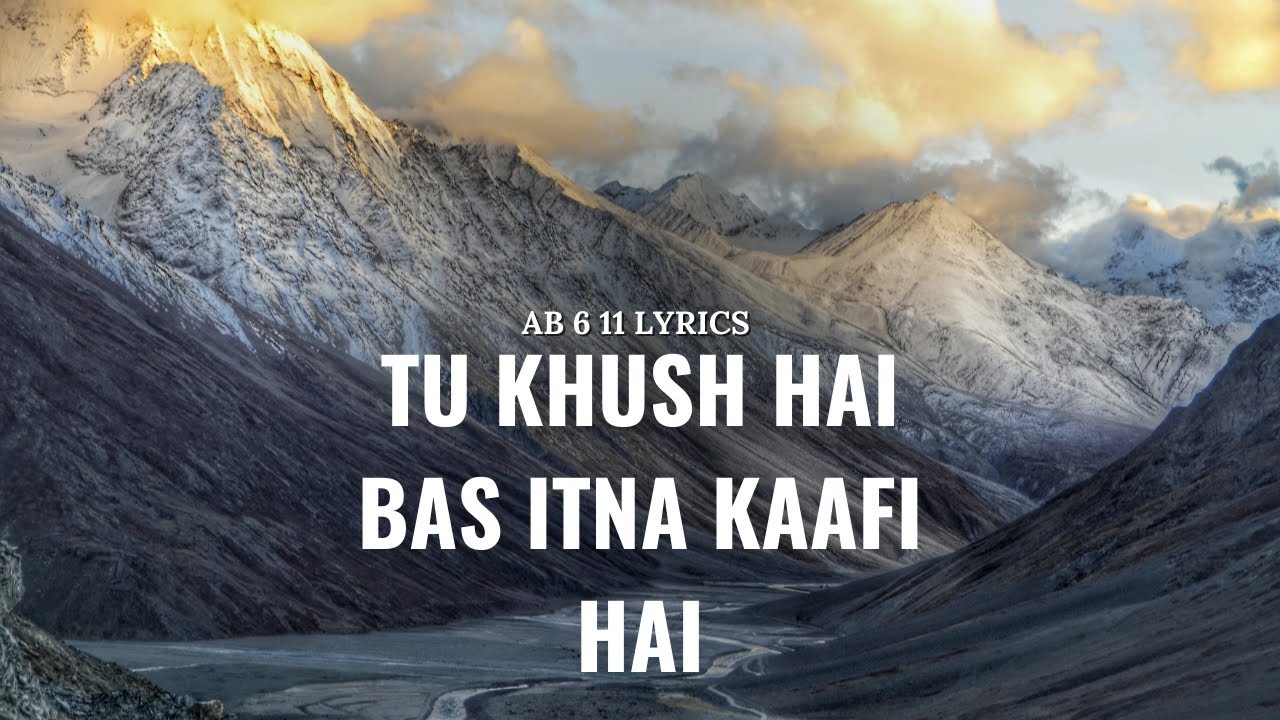 One Sided Love Ka Dard 💔 | Tu Khush Hai Bas Itna Kaafi Hai | Sad Song 2026
