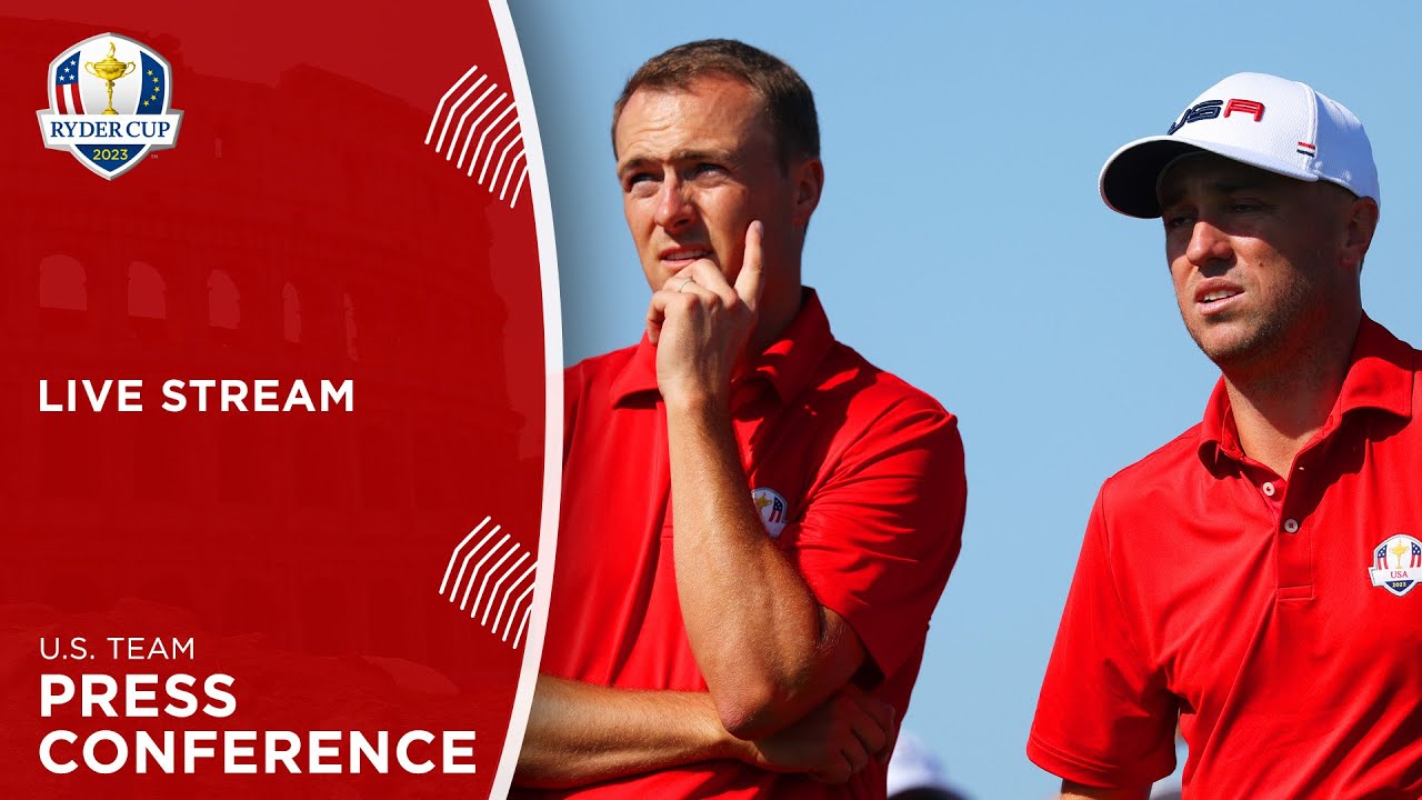 LIVE | Cantlay, Spieth, Schauffele, Thomas Press Conference | 2023 Ryder Cup