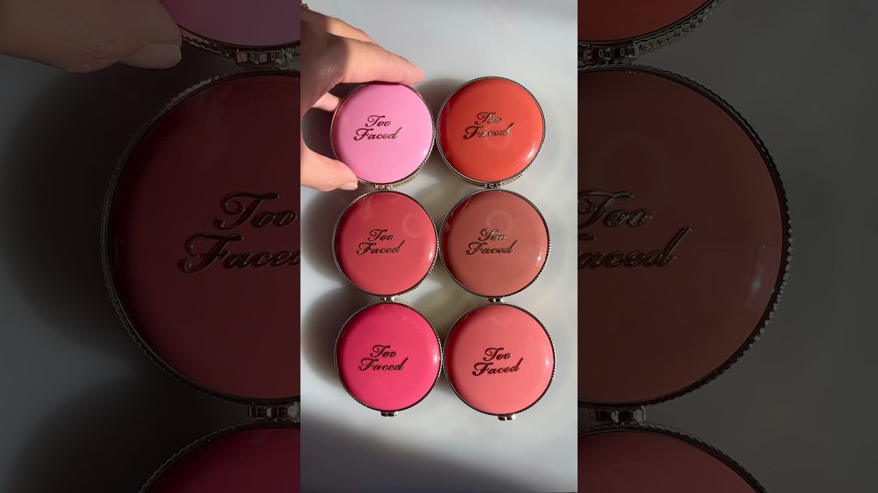 Is Too Faced Cloud Crush Blush the holy grail?!! I&rsquo;m testing the hype ☁️💕 #makeup  #blush #shorts