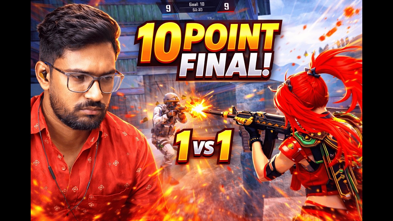 🎯 1v1 TDM 10 Point Winner Match 😱 Last Fight Was INSANE | BGMI Hindi #bgmi #pubgmobile #costomroom