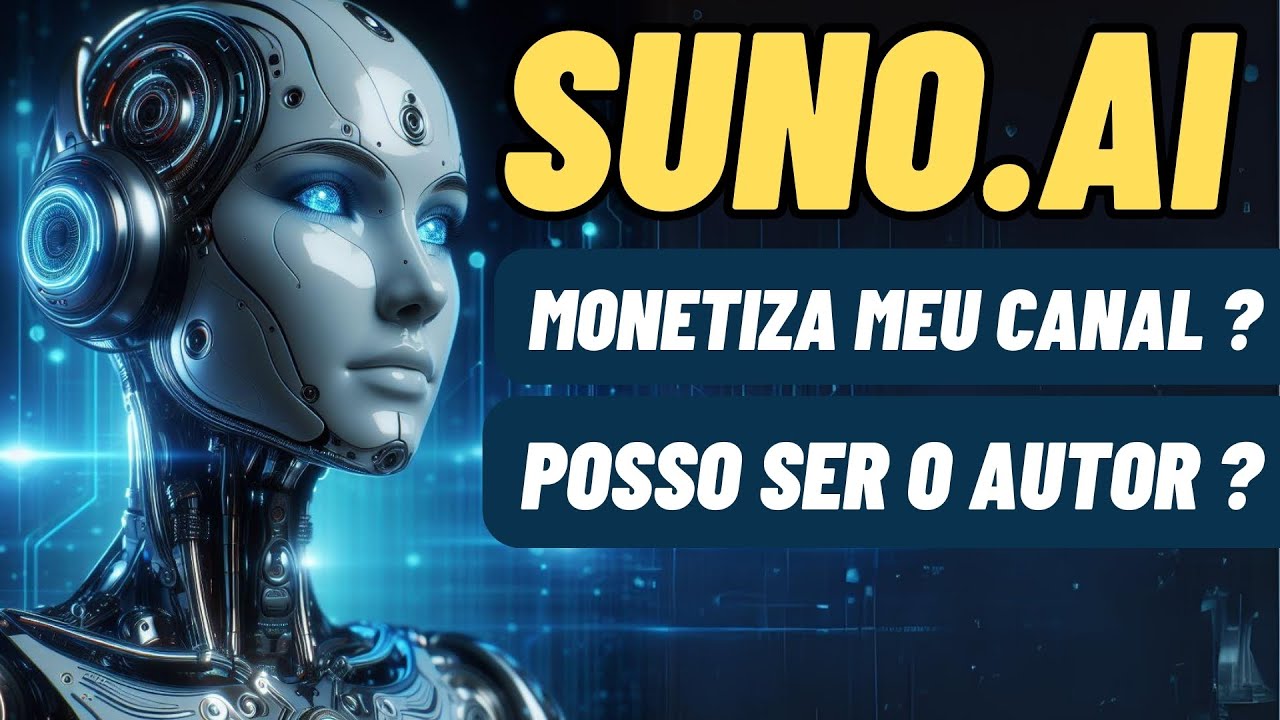 SUNO.AI !  MONETIZA MEU CANAL ? POSSO SER O AUTOR ?