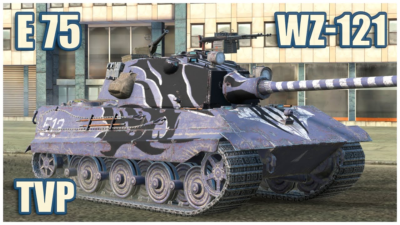 E 75, WZ-121 & TVP T 50/51 • WoT Blitz Gameplay