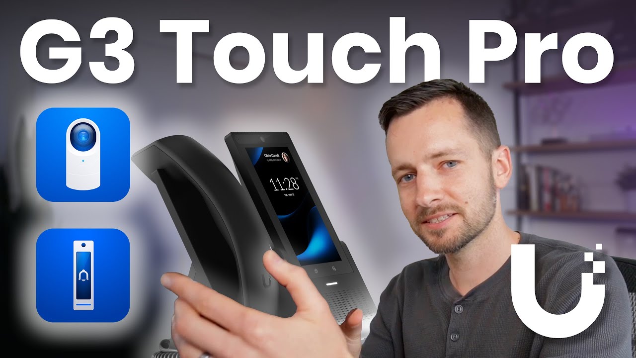UniFi Talk Phone Features | How to Use the Ubiquiti G3 Touch Pro with Protect & Access
