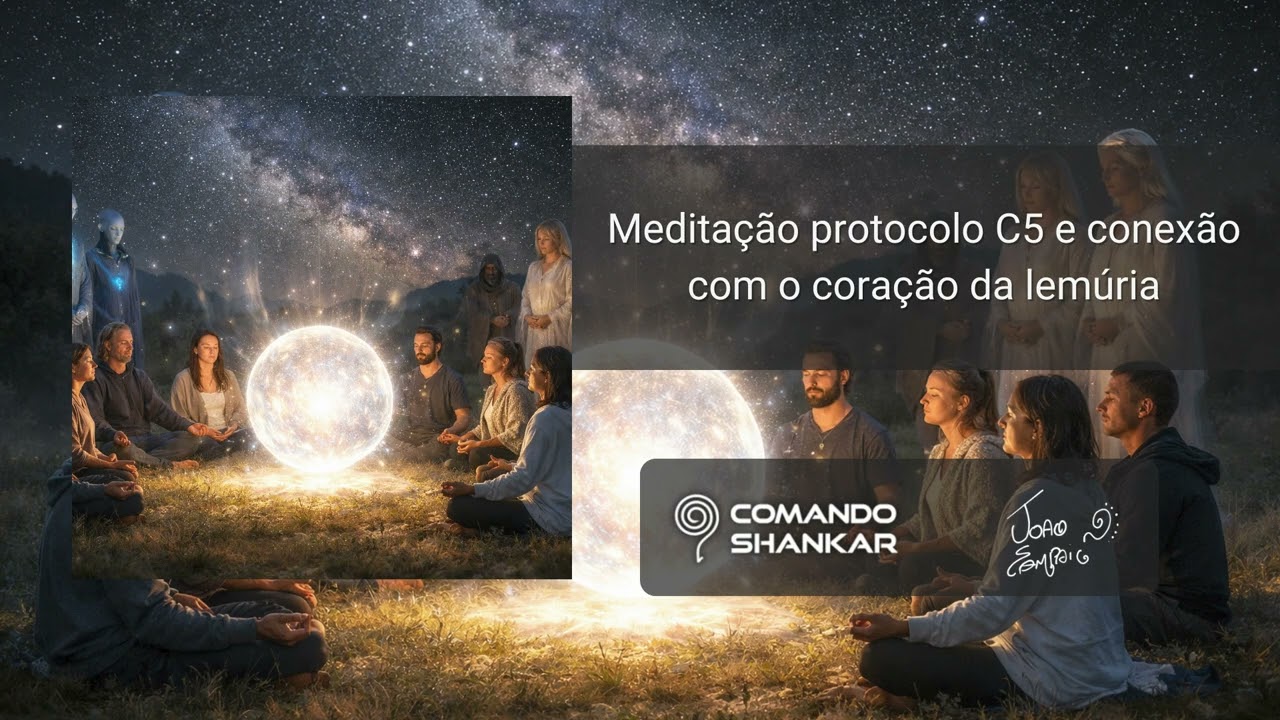 Meditação protocolo CE5 e conexão com o coração da lemúria