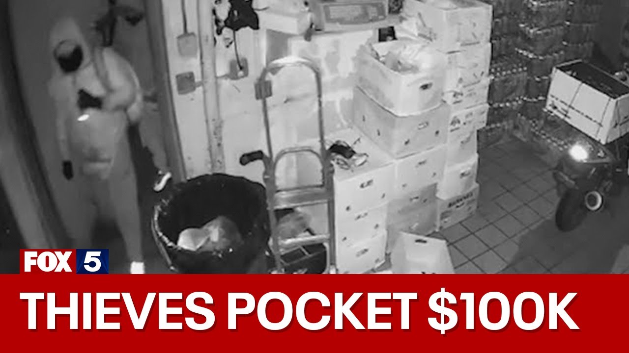Bronx bodega heist: Thieves pocket $100K