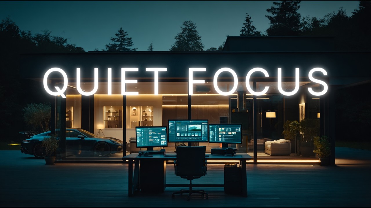 Deep Work Music – Calm Focus Environment | Deep Concentration & Clear Thinking