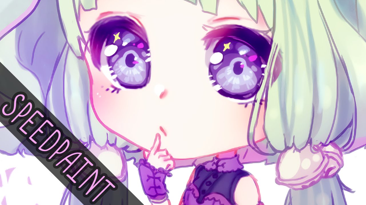 Anime Speedpaint SAI - Matcha Candied Plum