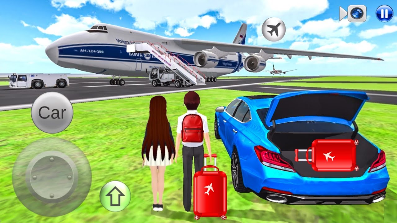 Car🚗 to Plane✈️ Travelling Experience Today - 3D Driving Class 2025 - Car Game - Android Gameplay